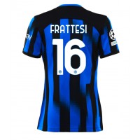 Dámy Fotbalový dres Inter Milan Davide Frattesi #16 2023-24 Domácí Krátký Rukáv